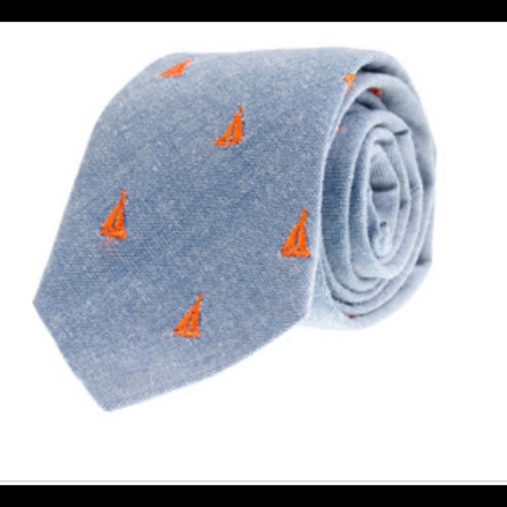 Sold.   NWOT J Crew Crewcuts Boys sailboat tie